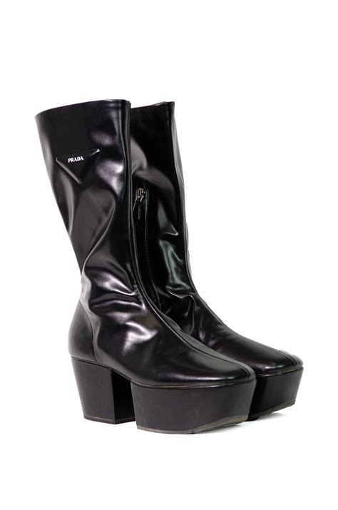 boots di prada|prada platform boots.